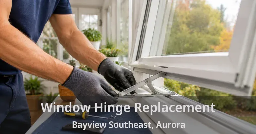 Window Hinge Replacement Bayview Southeast, Aurora - ON