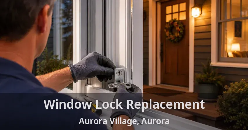 Window Lock Replacement Aurora Village, Aurora - ON
