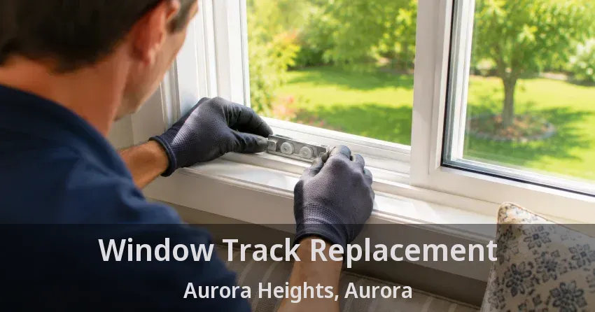 Window Track Replacement Aurora Heights, Aurora - ON