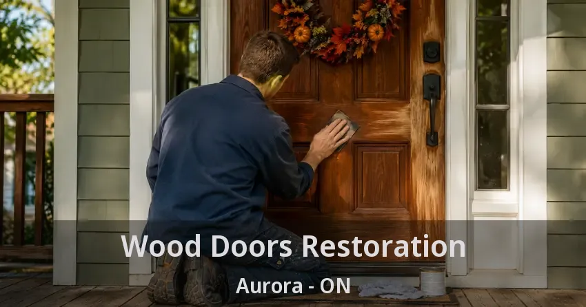 Wood Doors Restoration Aurora - ON